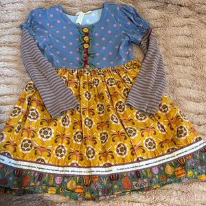 Fall Matilda Jane dress, size 6